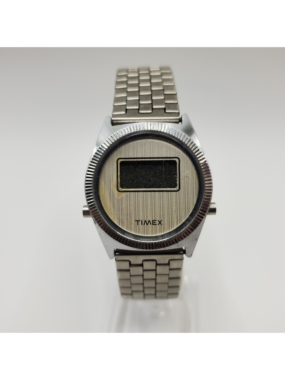 Vintage Timex Digital F Cell Watch For Parts Or Repair